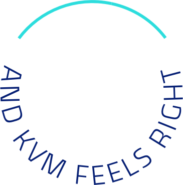 And KVM feels right