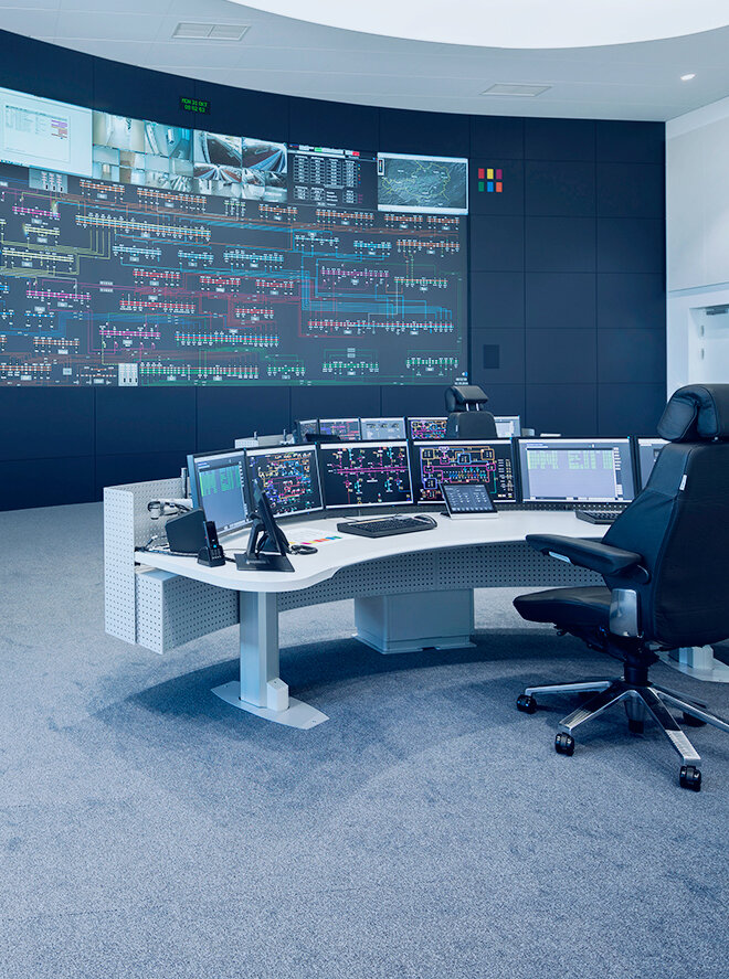 Video wall installation