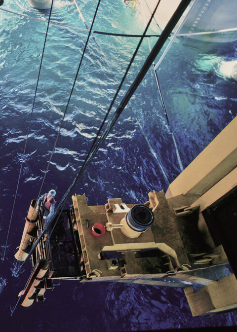 Safer operation of oil platforms with KVm from G&D Part of an oil platform