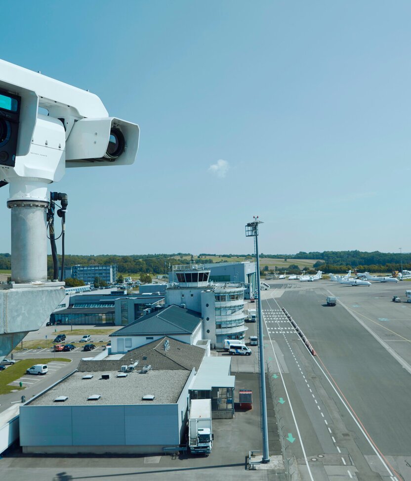 Securtiy system at the airport