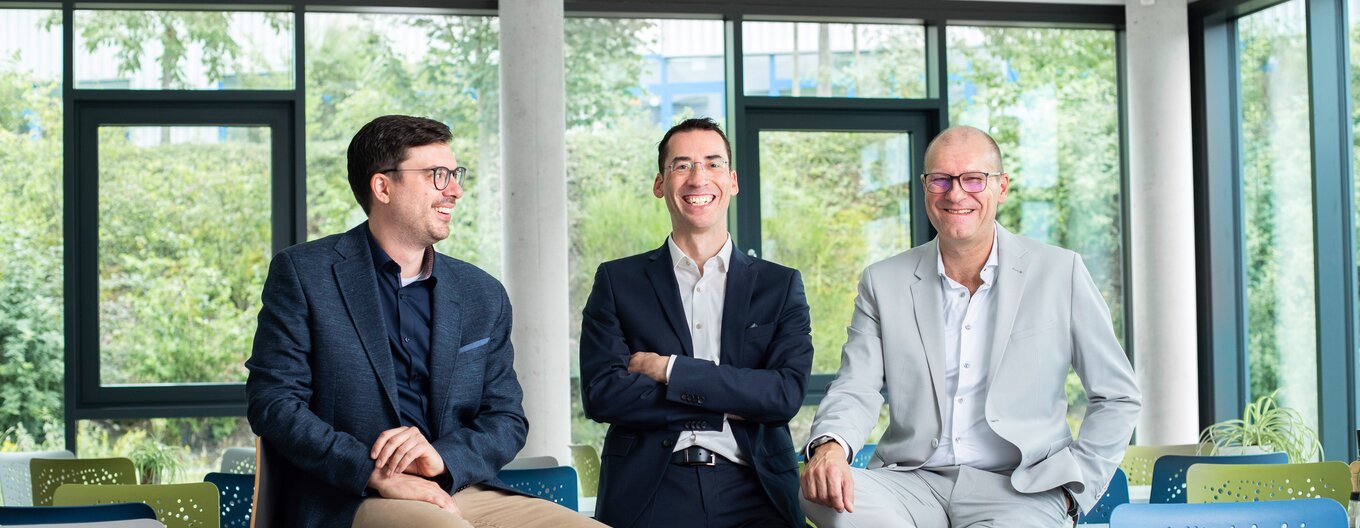 G&D management team consiting of Nils Strauch, Uwe Milde and Thorsten Lipp
