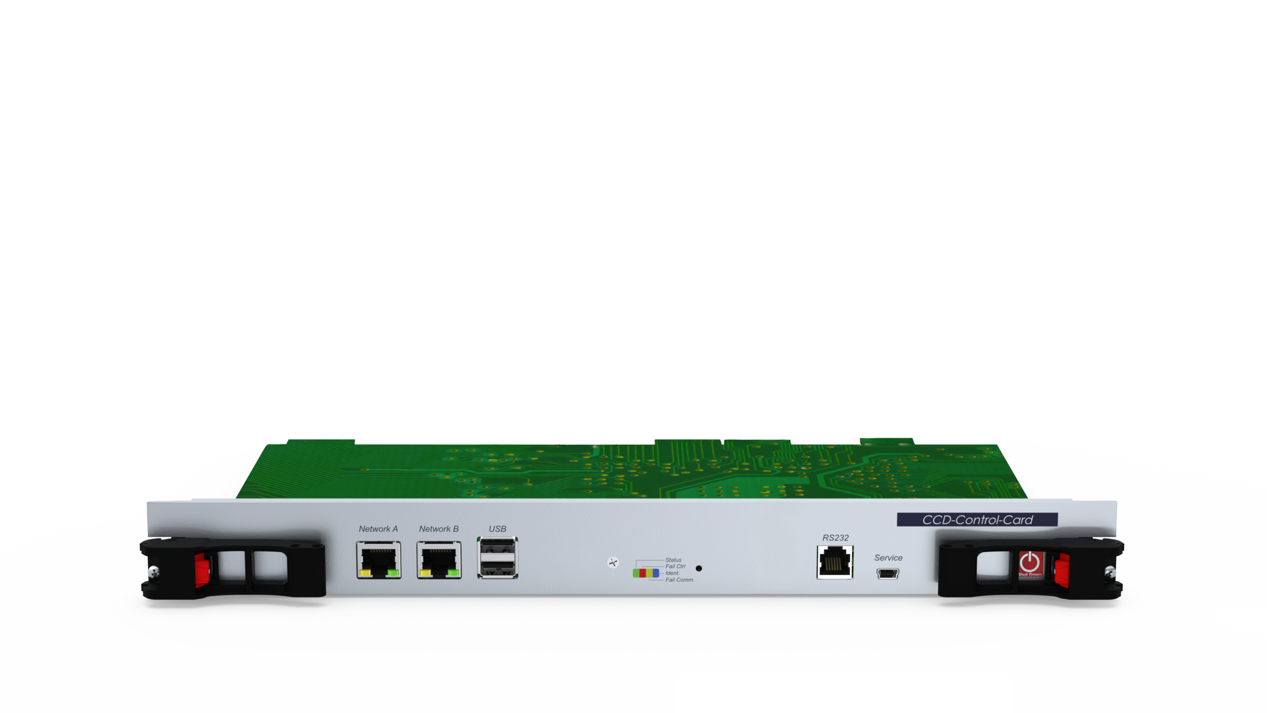 Vorderansicht CCD-Control-Card