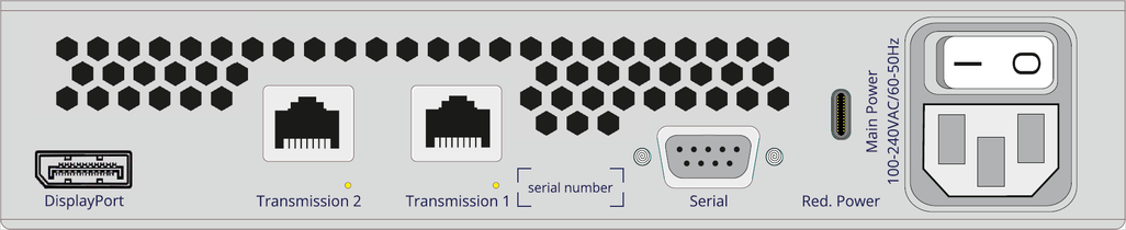 Rear product interface image VisionXS-IP-CPU-2C-DP-HR-DT 2.0 Rear product interface image VisionXS-IP-CPU-2C-DP-HR-DT 2.0