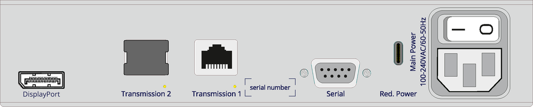Rear product interface image VisionXS-CON-C-DP-HR-DT 2.0 Rear product interface image VisionXS-CON-C-DP-HR-DT 2.0