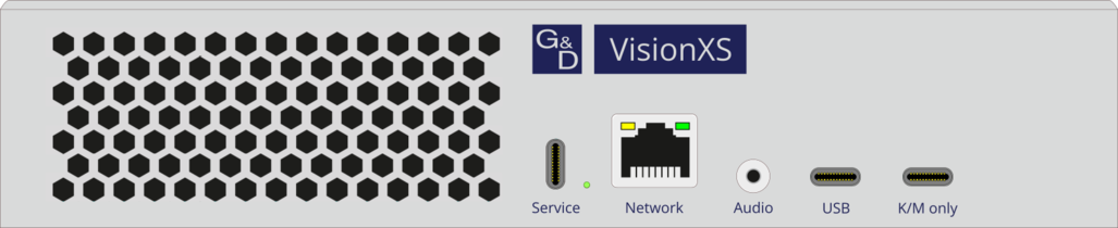 Front product interface image VXS 2.0 CPU DT