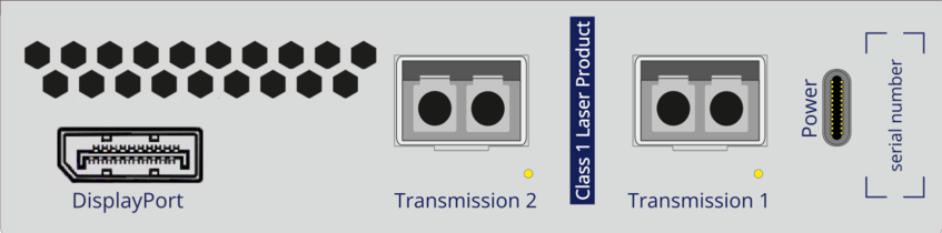 Rückansicht Produktschnittstellen VisionXS-CPU-2F-DP-HR 2.0 Rückansicht Produktschnittstellen VisionXS-CPU-2F-DP-HR 2.0