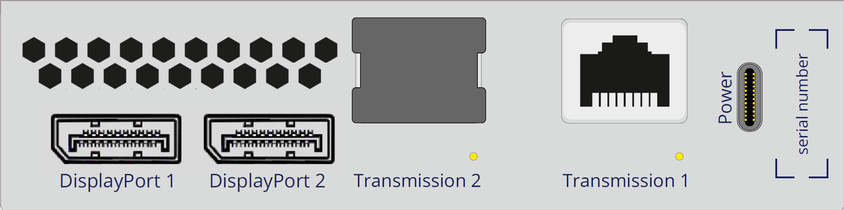 Rear product interface image VisionXS-CPU-C-DP-HR-DH 2.0 Rear product interface image VisionXS-CPU-C-DP-HR-DH 2.0